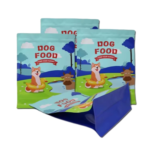 Custom Gusset Bags with Zipper – Ideal for Pet Food Packaging Solutions